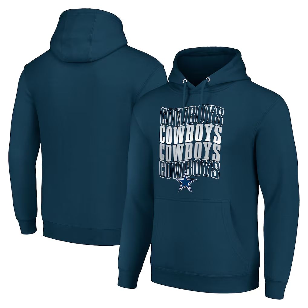 Men 2026 NFL Dallas Cowboys blue Hoodie hooded style 03